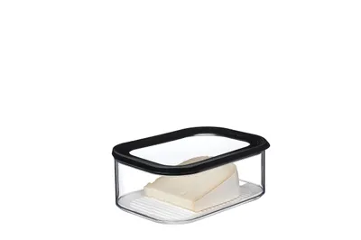 Zdjęcie produktu dla Mepal 4 Stück kühlschrankdose modula käse 2000 ml - schwarz 106934040400