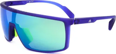 Produktbild von Adidas Sport SP0004 Matte blue 0/0/135 Uni Sonnenbrillen