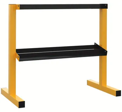 Obrázok produktu pre Regál na závažia – Kompaktný regál na závažia s robustnou oceľovou konštrukciou, s nosnosťou až 270 kg