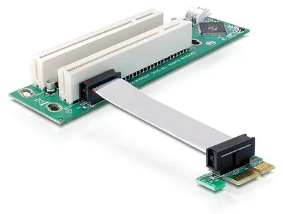 Obrázok produktu pre Zabudovaná karta/adaptér rozhrania DeLOCK PCI-E/2x PCI
