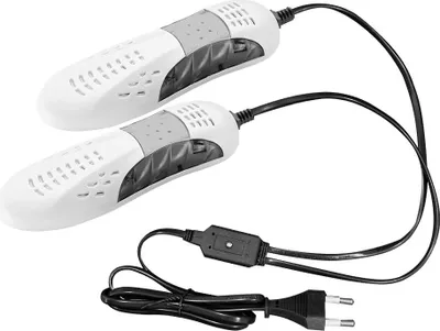 Produktbild von Elektrischer Schuh- und Handschuh-Trockner, tragbar, UV-Sterilisation, Anti-Geruch, 360° Heizlüfter, für Stiefel, Socken, Schuhe