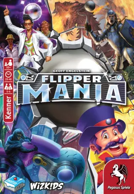 Produktbild von Pegasus Flippermania, Kartenspiel, Glücksspiel, 10 Jahr(e), 20 min