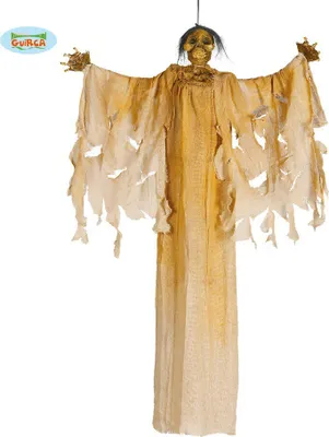 Produktbild von Halloween Mumie Deko Anhänger Tod, 110 cm