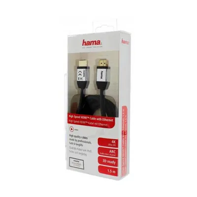 Obrázok produktu pre Hama 00056526 HDMI kábel 1,5 m HDMI typ A (štandardný) antracitový