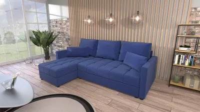 Obrázek produktu pro Sedací souprava do L KLAVERA 2 - modrá