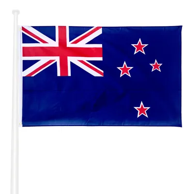 Neuseeland-Flagge 150 x 90 cm, UV-beständig, mit 2 Metallösen