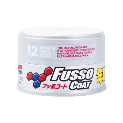 Produktbild von Twardy wosk SOFT99 New Fusso Coat 12 Monate Wachs Light 200 g
