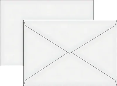 Image de BRUNNEN Enveloppe C6 gommée blanc 100 pcs 1053548