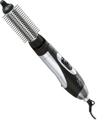 Produktbild von Ermila HotStyler, Glättende/lockende Bürste, Warm, Alle Haare, trockenes Haar, Schwarz, Silber, Aluminium
