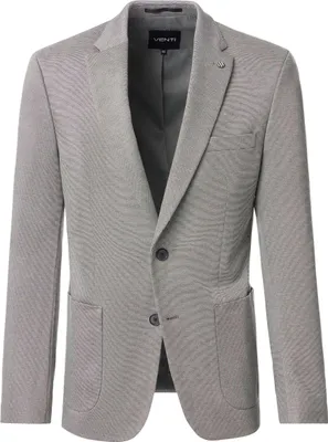 Produktbild von VENTI City Herren Sakko Revers Casual-Fit Stretch Bi-Color Grün 31