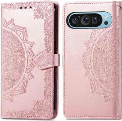 Image de imoshion Bibliothèque Mandala pour les Google Pixel 9 / 9 Pro - Rose Gold