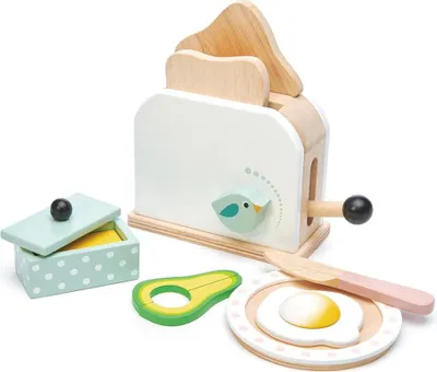 Obrázok produktu pre Tender Leaf Toys Breakfast toaster set, Kuchyňa a jedlo, 3 rok / roky