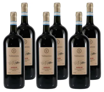 Produktbild von Valmarone Bardolino DOC -trocken- (6 x 1,5L)
