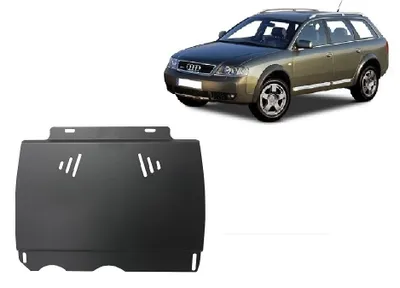 Obrázek produktu pro Ochrana spodku karoserie pro manuální převodovku z oceli pro Audi Allroad A6