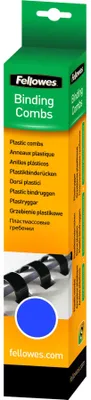 Immagine prodotto di Fellowes 5331302 Fellowes Plastikbinderücken 12mm blau      25PK