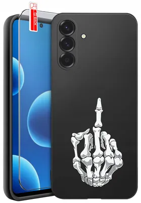 Produktbild von Hüllen für das Samsung A37 5G – Designs | Mattes Silikon-Case + 9H-Glas