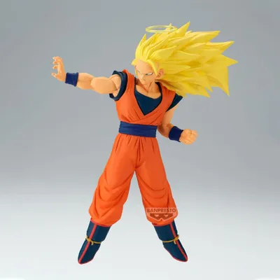 Produktbild von SSJ3 Goku-Figur, 17 cm, Dragon Ball Z Sammlerspielzeug