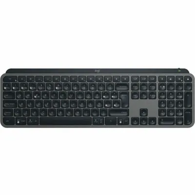 Produktbild von Logitech MX Keys S, Kabellos, Bluetooth, Scherenschalter, QWERTY, LED, Graphit