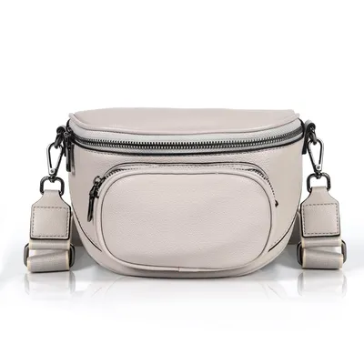 Produktbild von Bauchtasche Damen,Umhängetasche Damen Klein Crossbody Bag Bauchtasche als Schultertasche tragbar mit Verstellbare Schultergurte