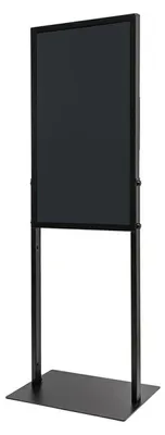 Produktbild von Showdown Displays Digitale Infostele Sky Go 43" Schwarz mit 55" Bildschirm