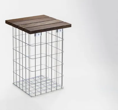 Immagine prodotto di Sgabello zincato a caldo MW 5 x 10 cm, CUMARU