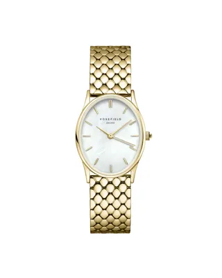 Produktbild von Rosefield OWGSG-OV01 - Die Ovale Weiß - Uhr