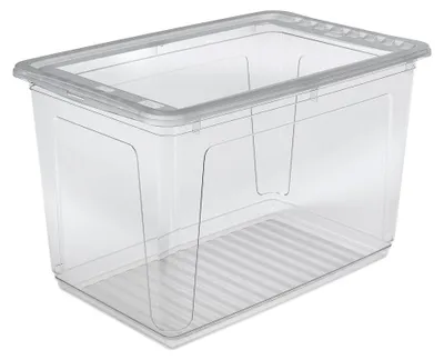 Produktbild von Keeeper Aufbewahrungsbox BEA 52 Liter transparent mit Deckel - vielseitig einsetzbar