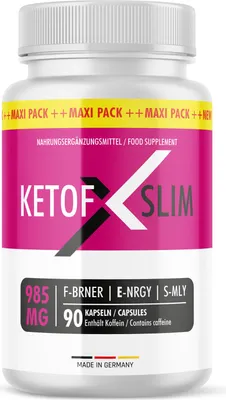 Image de KetoFXSlim gélules | qualité pour hommes et femmes | avec des ingrédients naturels | 90 gélules contenu par boîte 1x