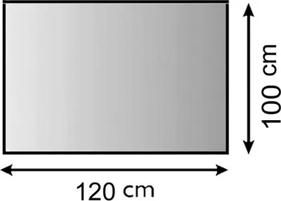 Produktbild von Metallbodenplatte Funkenschutzplatte 3 verschiedene Designs 120cm x 100cm