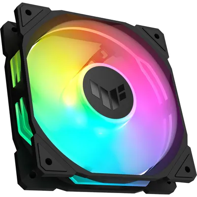Produktbild von ASUS TUF Gaming TR120 ARGB Fan - Single Pack, Ventilator, 12 cm, Schwarz