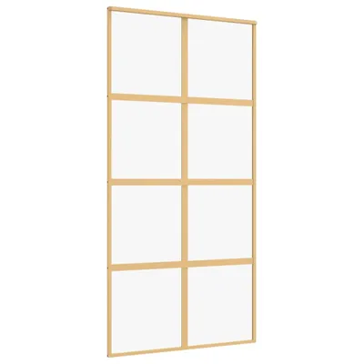 Produktbild von Schiebetür Golden 102,5x205 cm ESG-Klarglas und Aluminium