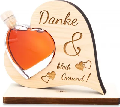 Produktbild von Zirbenherz süßes Zirberl Danke
