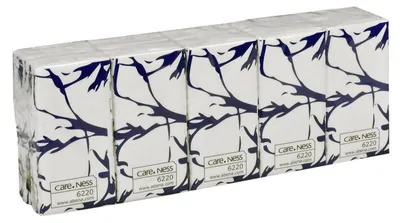 Produktbild von Taschentücher, 3-lagig, 20,7x21 cm, Hochweiß  | Packung (100 Stück)