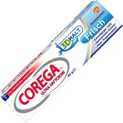 Immagine prodotto di Corega Ultra Fresh Crema adesiva per protesi dentarie 40g