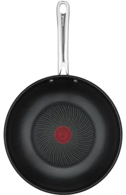 Produktbild von Tefal Wokpfanne Induktion 28cm Titanium Antihaft RVS