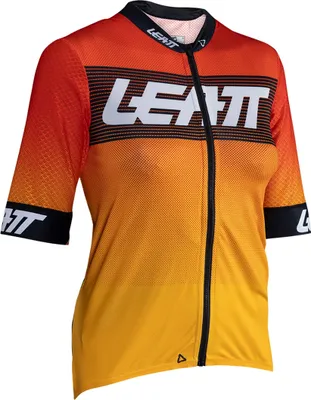 Produktbild von Leatt MTB Endurance 6.0 Short Sleeve Jersey Woman red L