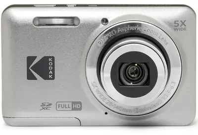 Produktbild von Kodak PIXPRO FZ55, 16 MP, 4608 x 3456 Pixel, CMOS, 5x, Full HD, Silber