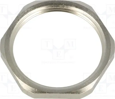 Produktbild von 1x M40 Messing Nickel Gewinde: metrisch 46mm  Steigung: 1,5 2740 Verschraubungen
