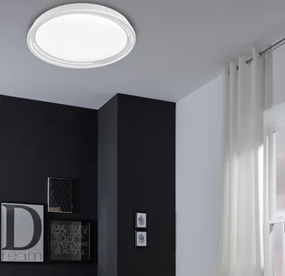 Produktbild von Fischer & Honsel Dua LED Deckenlampe 52cm 32W warmweiss dimmbar weiß 20808
