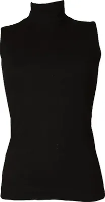 Produktbild von Damen ärmelloser Rollkragen RAGNO Stehkragen ärmellos Öko-Baumwolle warm und weich Artikel D274AX ECO SM HIGH NECK, 5 - QUINTA, Cotone 100%