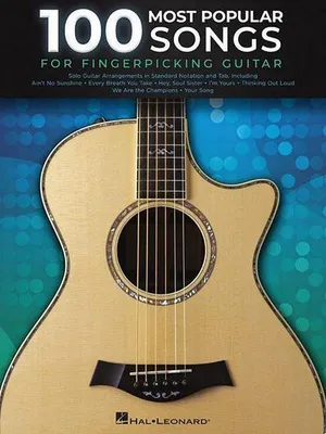 Obrázok produktu pre 100 Most Popular Songs for Fingerpicking Guitar: Solo Guitar Arrangements in Standard Notation and T