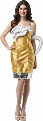 Produktbild von Bierkrug Kleid - Karneval Faschingskostüm Damen