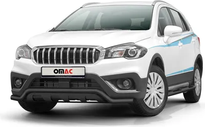 Produktbild von Frontbügelschutz Frontschutzbügel für Suzuki SX4 S-Cross 2016-2022 ABE Schwarz