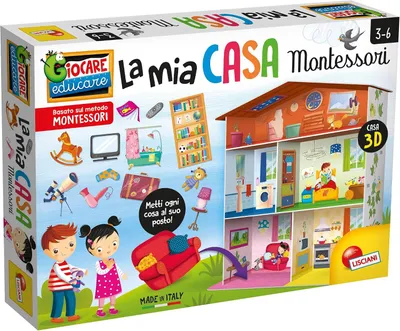 Zdjęcie produktu dla Zestaw edukacyjny Montessori "Mój Dom" - dla dzieci w wieku 6 lat