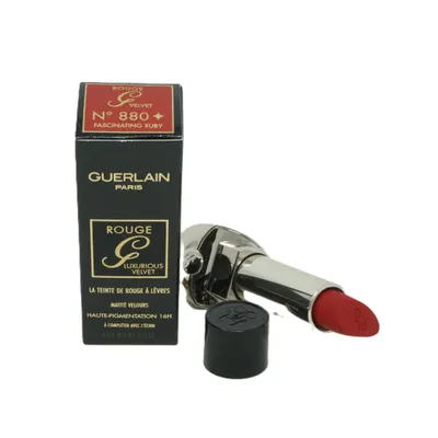 Produktbild von Guerlain Rouge G Luxurious Velvet, Rot, Facinating Ruby, 1 Farben, Färbung, Glättend, Weichmachend, Samt, Creme