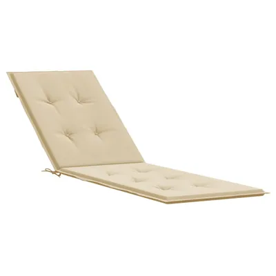 Obrázok produktu pre poťah na ležadlo vidaXL béžový (75+105)x50x4 cm