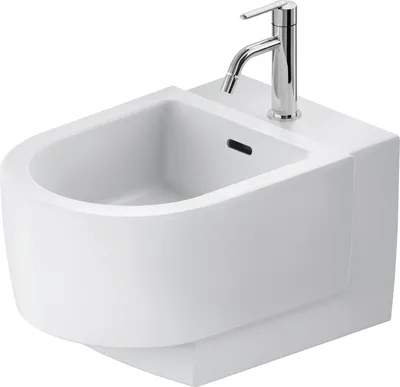 Immagine prodotto di Duravit Balcoon bidet mural, 1 trou pour robinet, 370x540mm, 272615AC00, 272615AC00