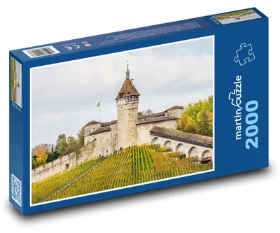 Produktbild von Puzzle 2000 Burg zwischen den Weinbergen - martinpuzzle