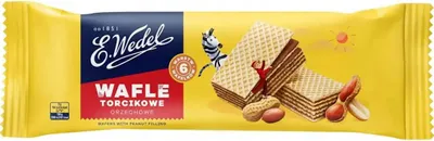 Obrázek produktu pro Wedel Torcikowe vafle s ořechovou příchutí 160 g