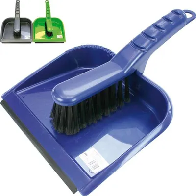 Obrázok produktu pre Zametacia súprava XL 2ks. 35x22cm s gumovým okrajom modrá